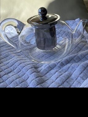 Cuisinox Glass Teapot with Stainless Steel Infuser